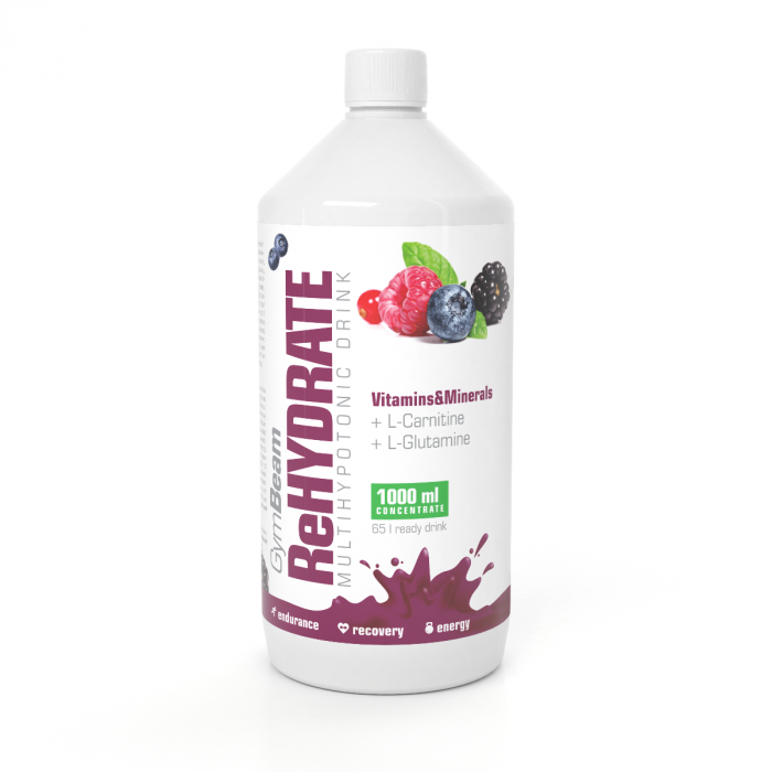 ReHydrate Ionenversorgungs-Drink - GymBeam green tea lime