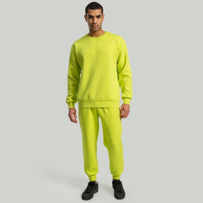 Relaxed Joggers in Chartreuse - STRIX L