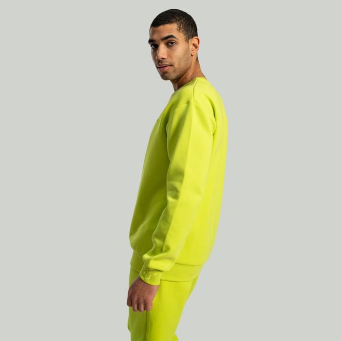 Relaxed Sweatshirt in Chartreuse - STRIX XXL