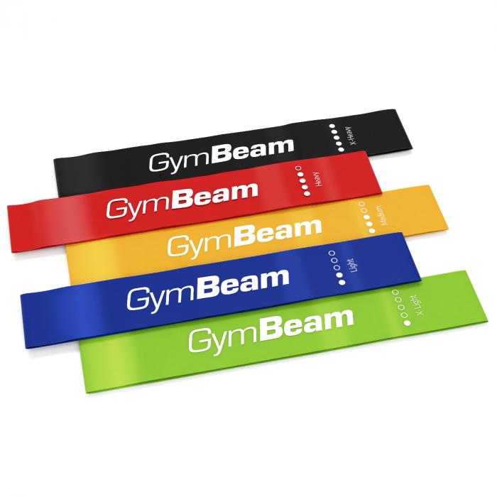 5er-Set Fitnessbänder - GymBeam single_variant