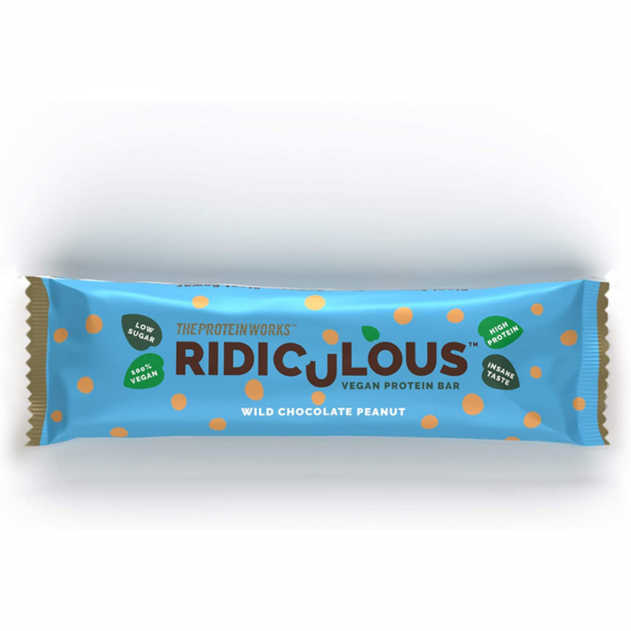 Ridiculous Vegan Protein Bar - The Protein Works 47 g - chocolate peanut