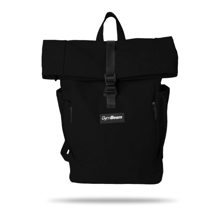 Rolltop Rucksack in Black - GymBeam single_variant
