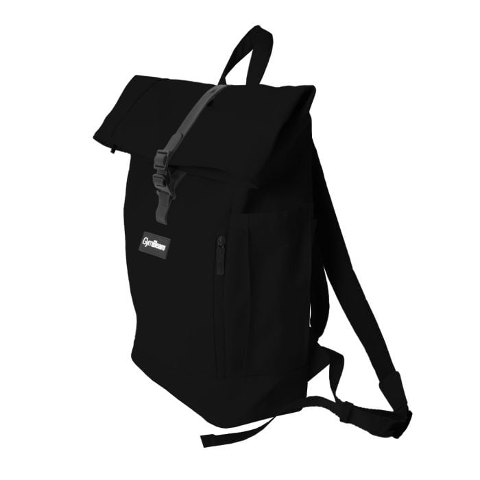 Rolltop Rucksack in Black - GymBeam single_variant