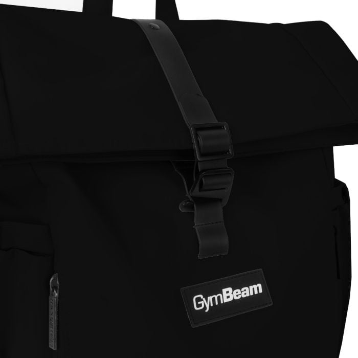 Rolltop Rucksack in Black - GymBeam single_variant