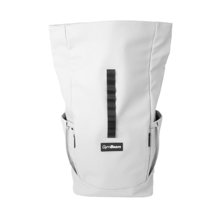Rolltop Rucksack in White - GymBeam single_variant