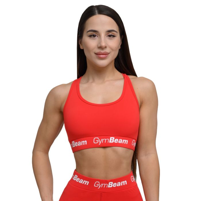 Simple Sport-BH in Rouge Red - GymBeam XL