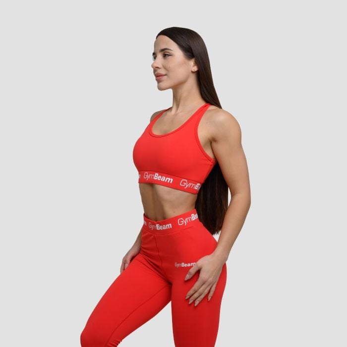Simple Sport-BH in Rouge Red - GymBeam XL