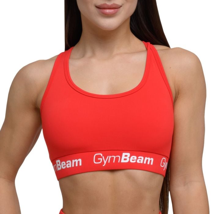 Simple Sport-BH in Rouge Red - GymBeam XL