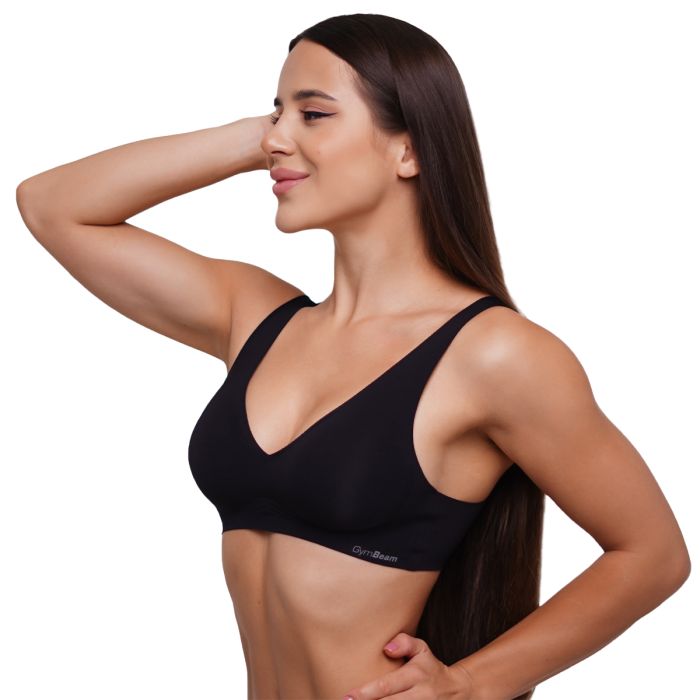 Nahtloser BH Black - GymBeam XL
