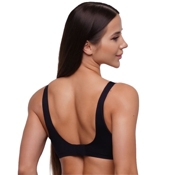 Nahtloser BH Black - GymBeam XL