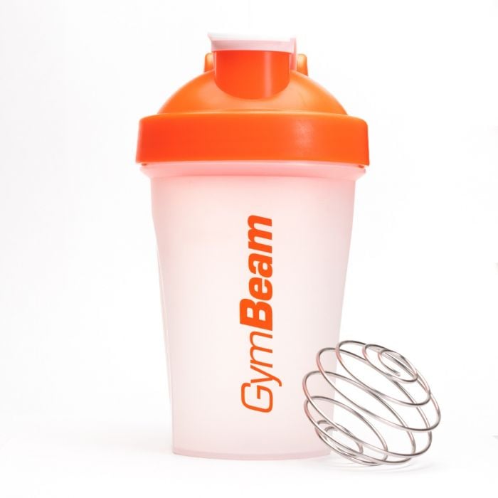 Blend Shaker (400ml) in Transparent-Orange - GymBeam single_variant