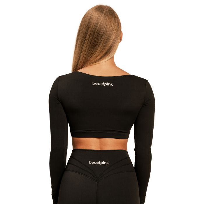 Sense Sport-Top für Frauen in Black - Beastpink XS