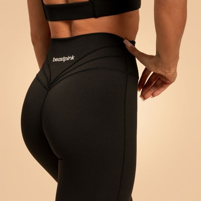 Sense Leggings für Frauen in Black - BeastPink S