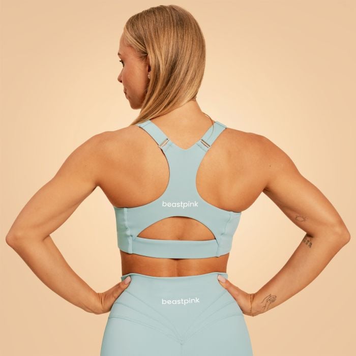 Sense Sport-BH in Blue - BeastPink M