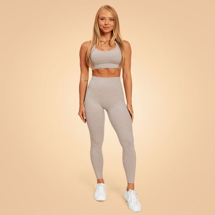 Sense Sport-BH in Grey - BeastPink L