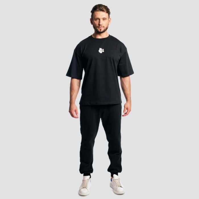Shaker Boxy T-Shirt in Black - GymBeam S