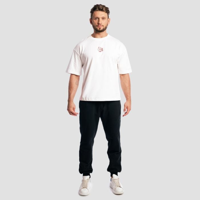 Shaker Boxy T-Shirt in White - GymBeam XL