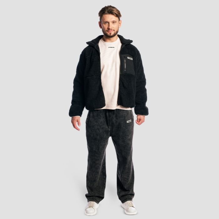 Sherpa Jacket Black - GymBeam L