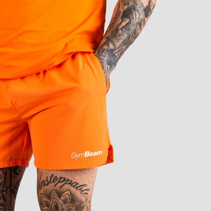 TRN Shorts in Orange - GymBeam M