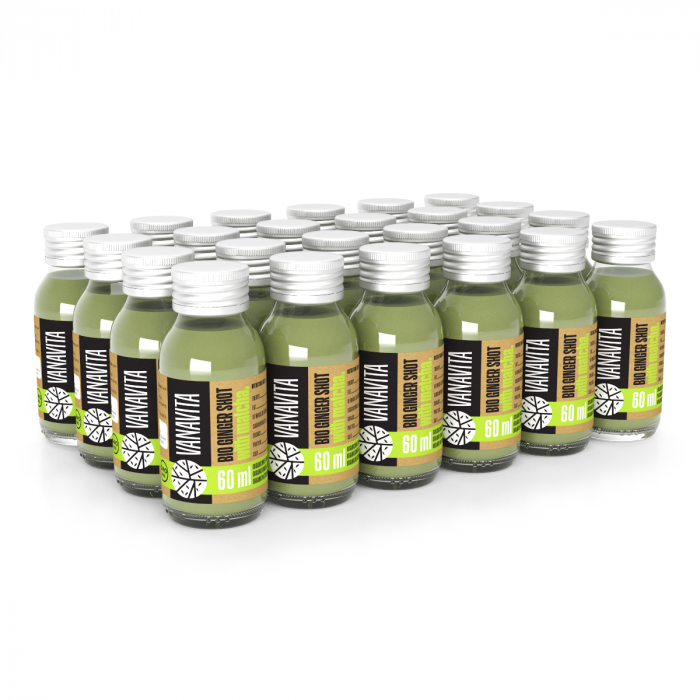 BIO Ingwershot mit Matcha - VanaVita 60 ml