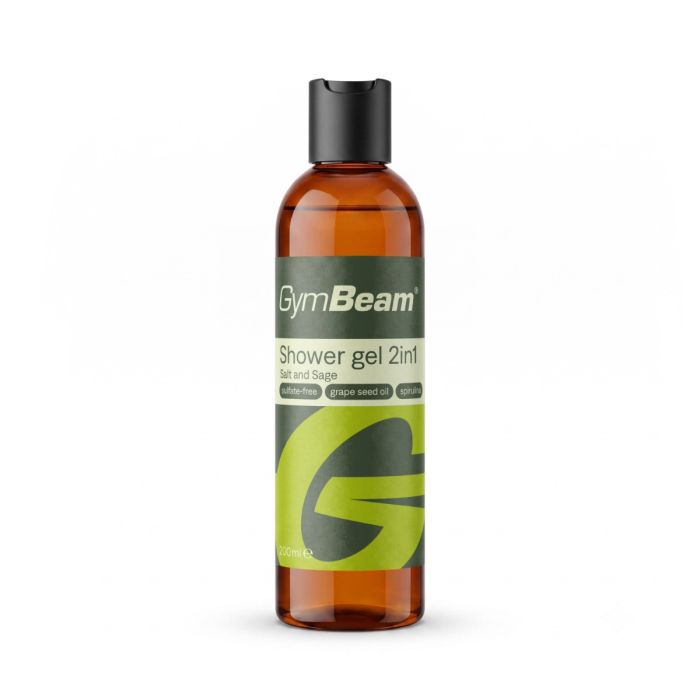 Shower gel 2in1 Salt & Sage 200 ml - GymBeam single_variant