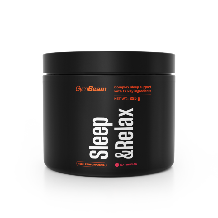 Sleep & Relax - GymBeam 225 g - wild berries