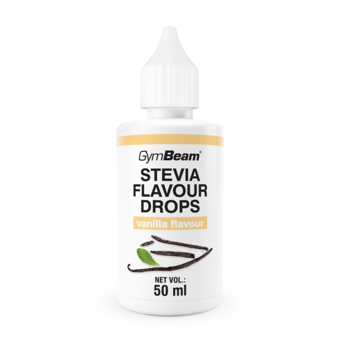 Stevia Flavour Drops - GymBeam 50 ml - Vanille