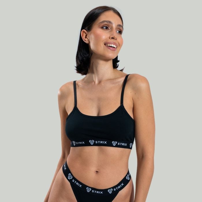 String Bralette BH in Black - STRIX XXL