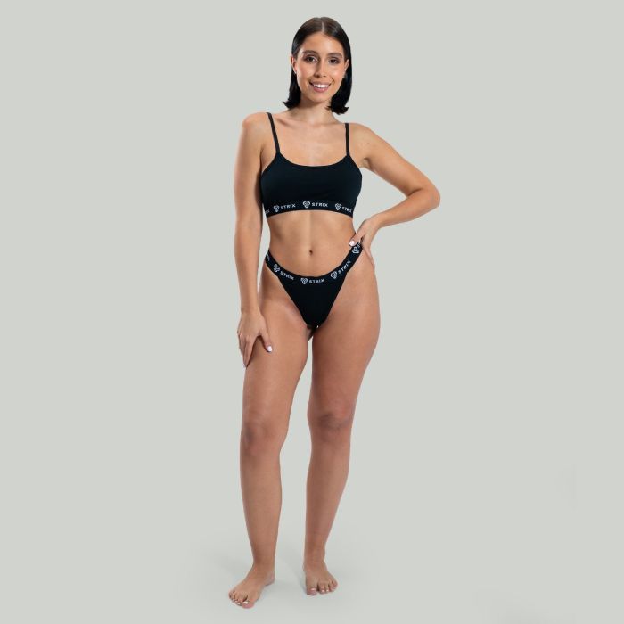 String Bralette BH in Black - STRIX XXL