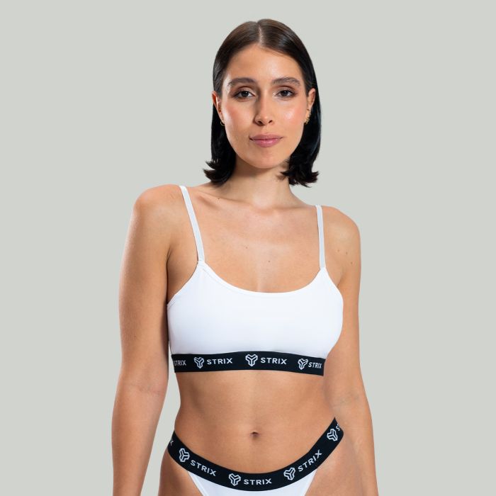 String Bralette BH in White - STRIX M