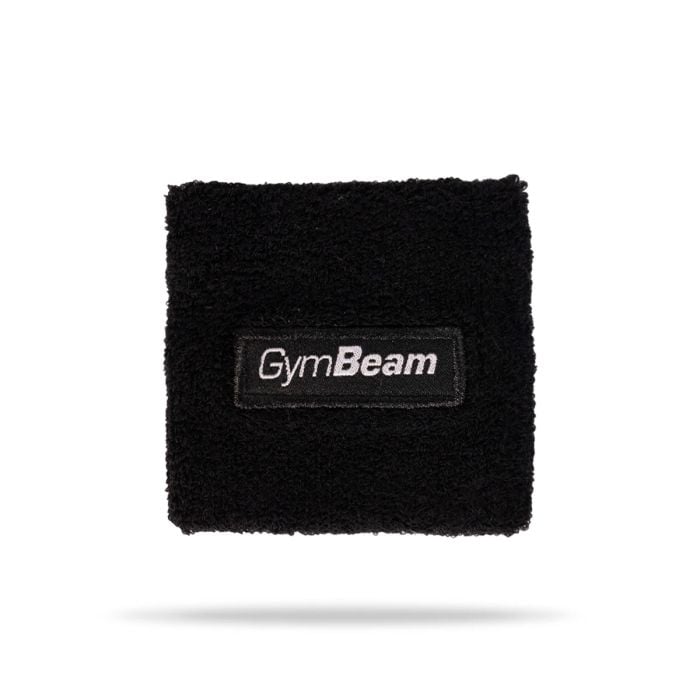 Sweat Sports Wristband Black - GymBeam single_variant