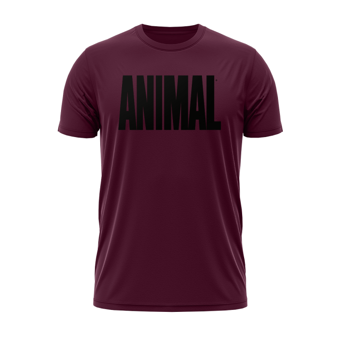 T-shirt Animal in Maroon - Universal Nutrition M