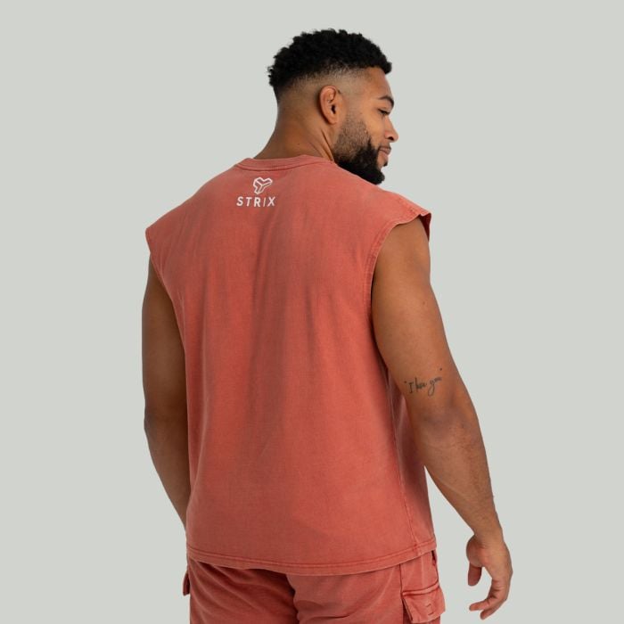 Tank Top in Washed Terra - STRIX S