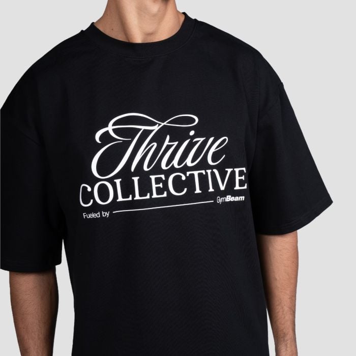 Thrive T-Shirt in Black - GymBeam XXL
