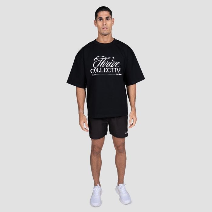 Thrive T-Shirt in Black - GymBeam XXL