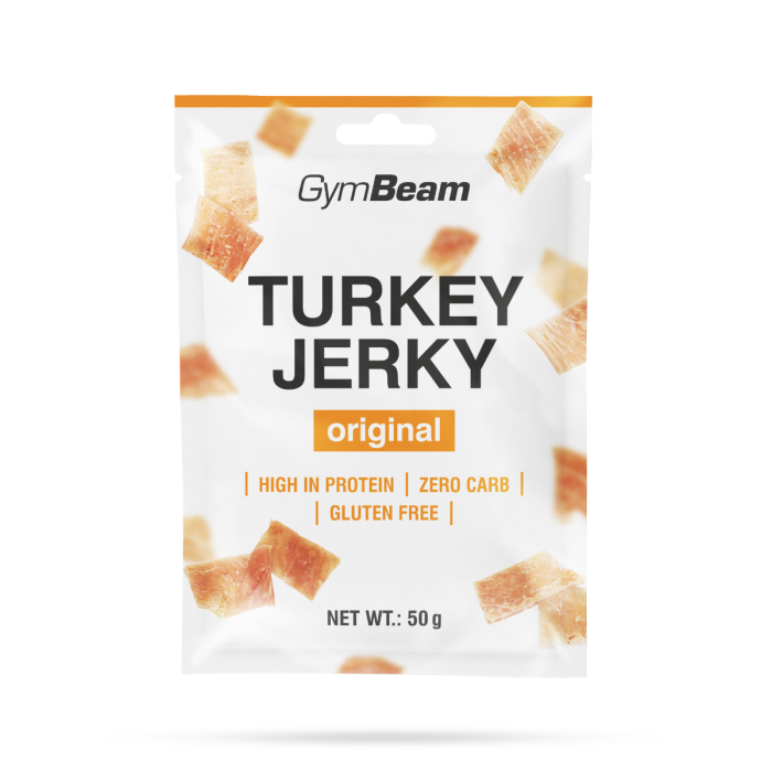 Turkey Jerky - GymBeam 50 g - Original