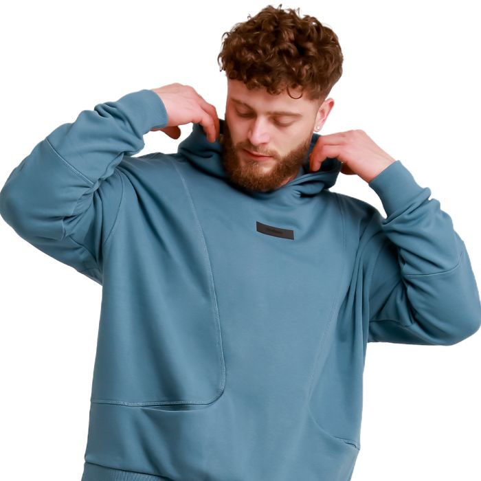 Unity Hoodie in Blue - GymBeam XXXL