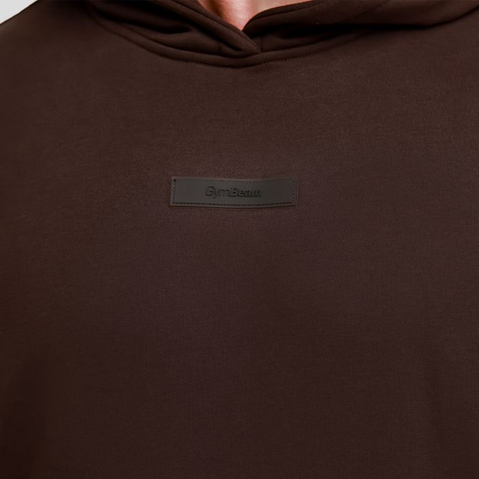 Unstoppable Hoodie in Brown - GymBeam XL