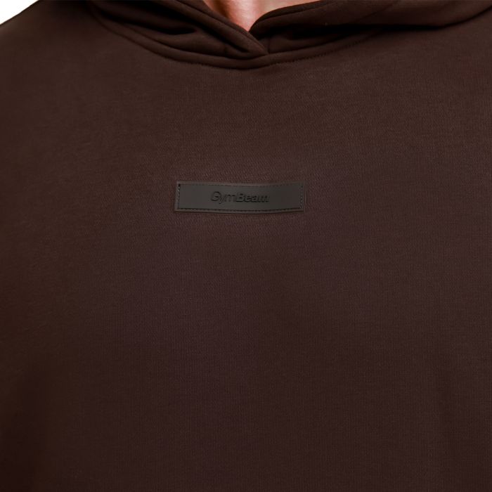 Unstoppable Hoodie in Brown - GymBeam XL