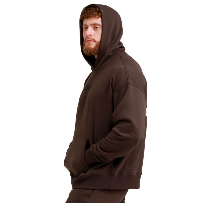 Unstoppable Hoodie in Brown - GymBeam XL