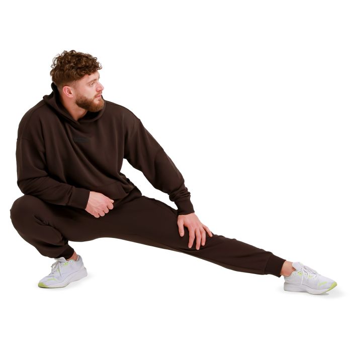 Unstoppable Hoodie in Brown - GymBeam XL