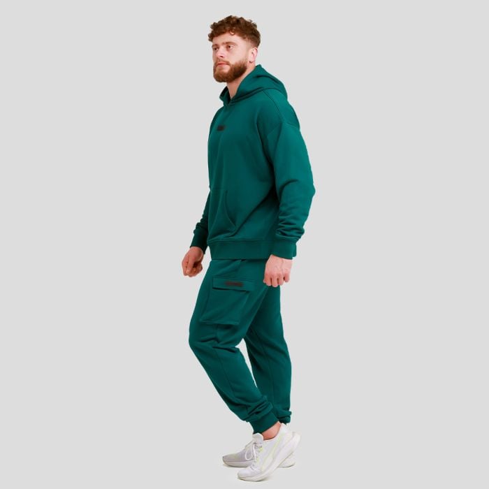 Unstoppable Hoodie in Green - GymBeam XXL