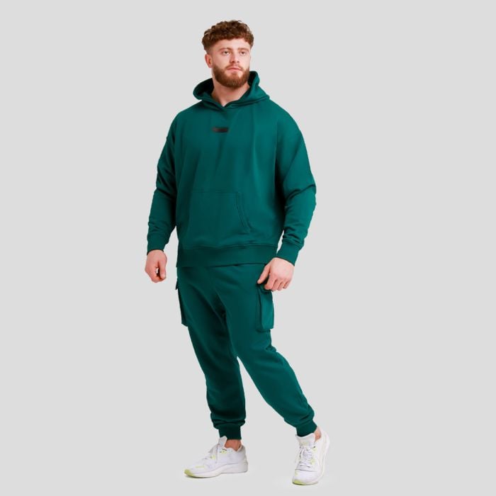 Unstoppable Hoodie in Green - GymBeam XXL