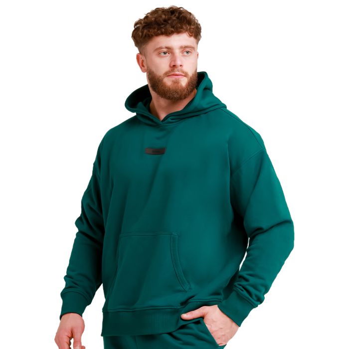 Unstoppable Hoodie in Green - GymBeam XXL
