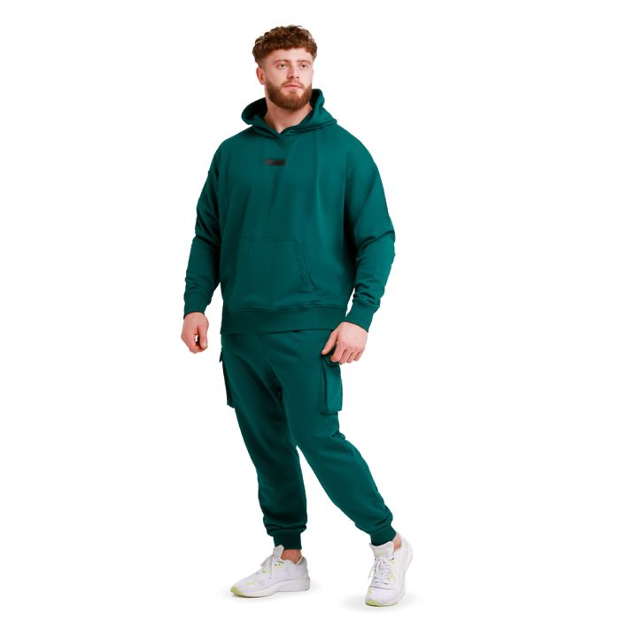 Unstoppable Hoodie in Green - GymBeam XXL