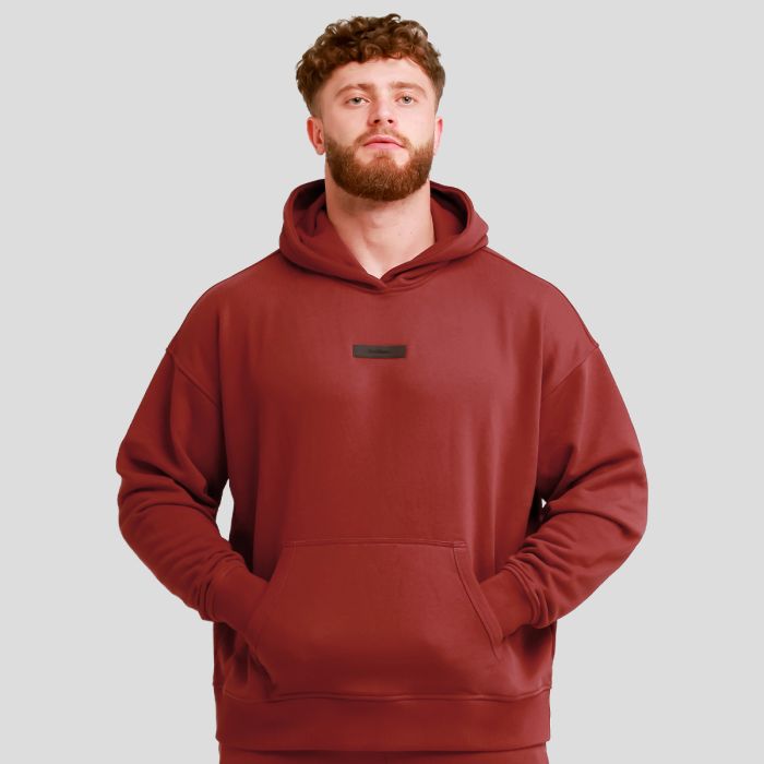 Unstoppable Hoodie in Red - GymBeam XXL