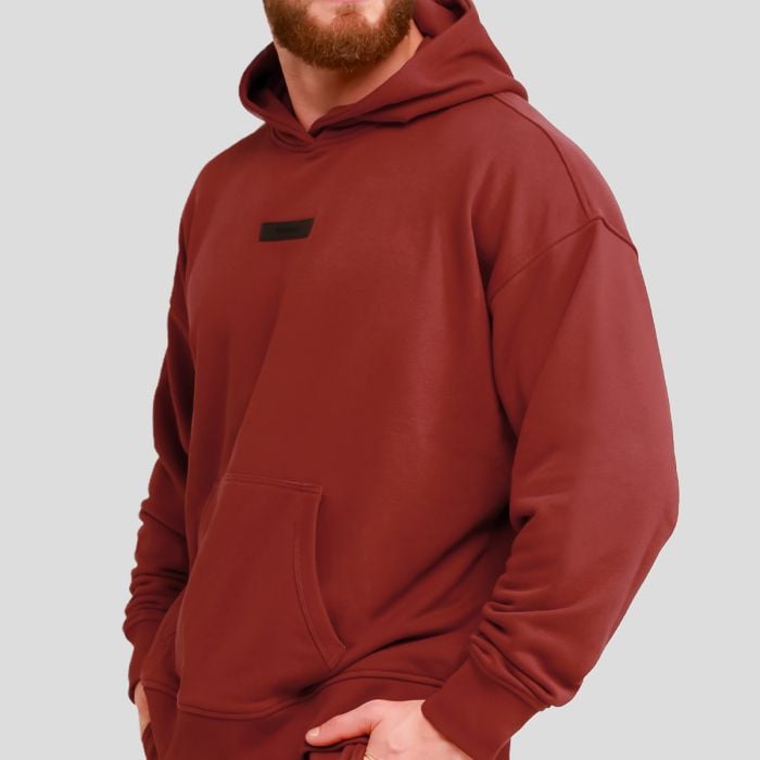 Unstoppable Hoodie in Red - GymBeam XXL