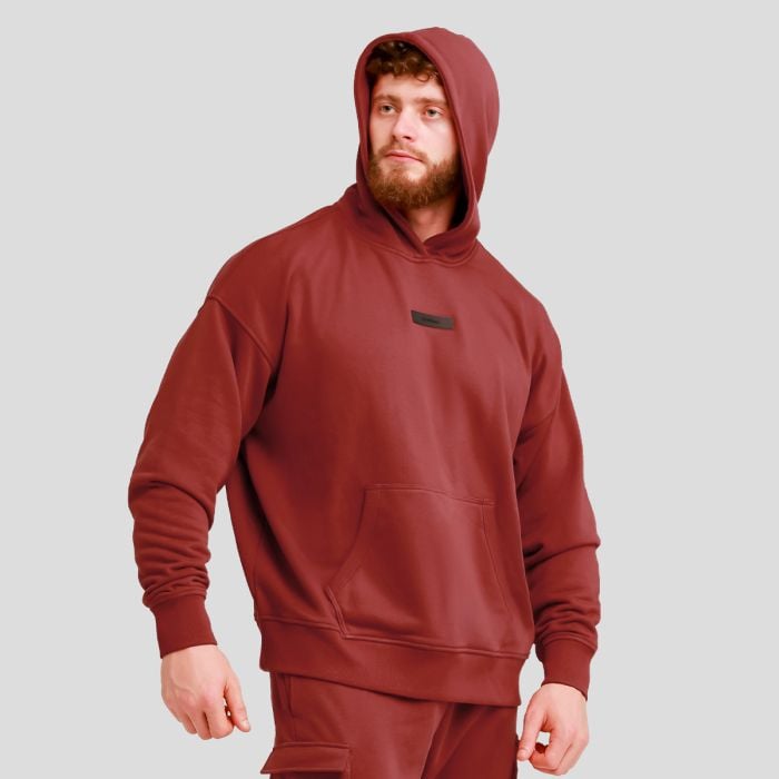Unstoppable Hoodie in Red - GymBeam XXL