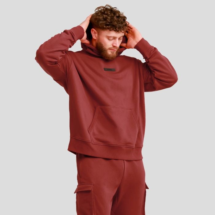 Unstoppable Hoodie in Red - GymBeam XXL