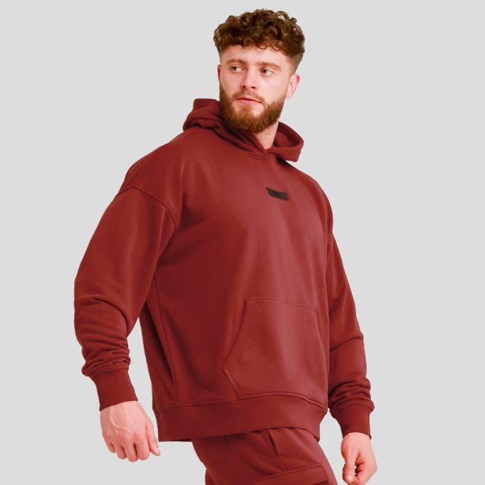 Unstoppable Hoodie in Red - GymBeam XXL